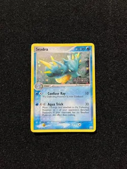 Pokemon Card - Seadra Team Rocket Returns 48/109 Reverse Holo Stamped LP - Image 1