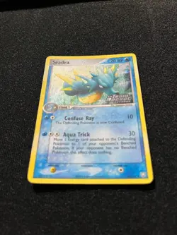 Pokemon Card - Seadra Team Rocket Returns 48/109 Reverse Holo Stamped LP - Image 2