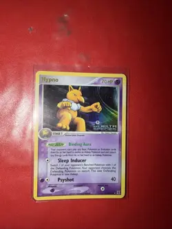 Pokemon TCG Hypno 23/113 EX Delta Species Stamped Holo Rare Moderately Played - Image 1