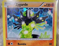 2016 ZYGARDE 53/124 Cracked Ice Holo Pokemon TCG XY Fates Collide LP - Image 4