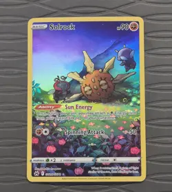 Solrock GG15/GG70 Crown Zenith: Galarian Gallery Holo Pokemon Card NM - Image 1