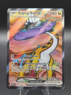 Raging Bolt ex 196/162 SV05: Temporal Forces Holo - Pokemon TCG - NM - Image 1