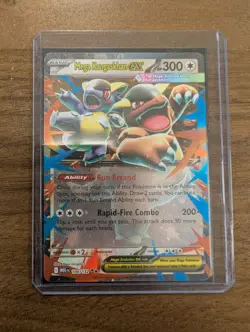 MEGA KANGASKHAN EX 104/132 MEGA EVOLUTIONS POKEMON (DOUBLE RARE, NM) - Image 1