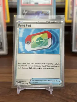 Poke Pad 198/217 Ascended Heroes Pokemon Trainer Mint/NM Non Holo - Image 1