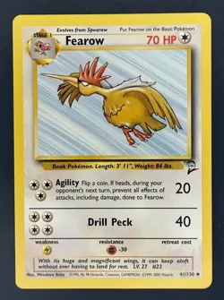 Fearow 41/130 - Base Set 2 - Pokemon Card - Image 1