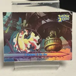 TOPPS Pokemon the Movie 2000 #16 - 1 Down, 3 To Go (Rainbow Holo) - Image 1