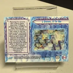 TOPPS Pokemon the Movie 2000 #16 - 1 Down, 3 To Go (Rainbow Holo) - Image 4