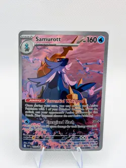 Pokemon - Samurott - 107/086 - WHT White Flare - Illustration Rare Full Art - Image 1