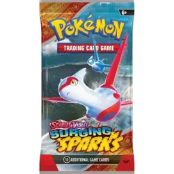 POKEMON - 1x Surging Sparks Random Artwork Booster Pack Sealed - Image 2