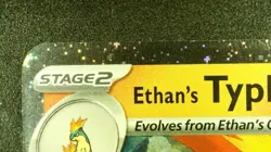 Ethan's Typhlosion Prerelease 034/182 Stamped Pokemon Scarlet & Violet Promo NM - Image 4