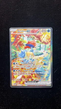 2025 Pokemon White Flare Keldeo ex Special Illustration Rare #167/086 - Image 1
