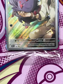 Pokemon TCG - N's Zorua SVP 189 - Black Star Promo - Journey Together - SEALED - Image 3
