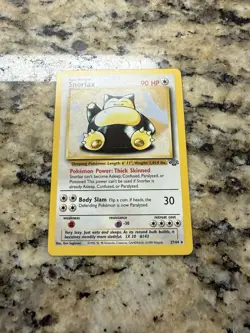 Pokemon Jungle Set Snorlax 27/64 Rare Non Holographic - Image 2