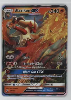 Blaziken GX Pokemon Sun & Moon Celestial Storm #28 - Image 1