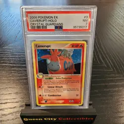 CAMERUPT - HOLO - PSA NEAR MINT 7 - 2006 Pokemon Ex Crystal Guardians - #3/100 - Image 1