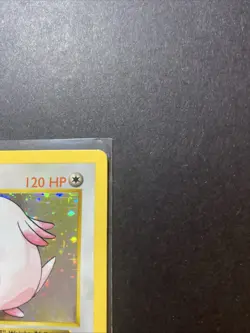 Chansey 003/102 Base Set (Shadowless) Holo Unlimited Pokemon WOTC LP/HP - Image 4