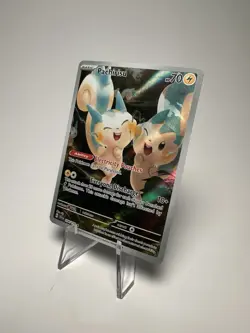 Pokemon Pachirisu Full Art Illustration Rare Holo #208/198 SV01 Scarlet & Violet - Image 2