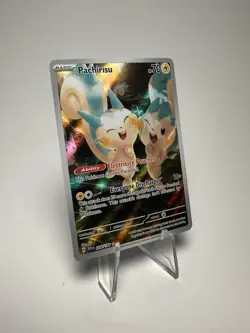 Pokemon Pachirisu Full Art Illustration Rare Holo #208/198 SV01 Scarlet & Violet - Image 3