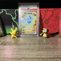Pokemon Lugia VSTAR Secret Rare 211/195 Silver Tempest PSA 10 Full Art Holo - Image 3