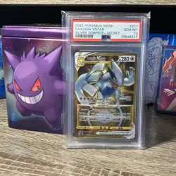 Pokemon Lugia VSTAR Secret Rare 211/195 Silver Tempest PSA 10 Full Art Holo - Image 4