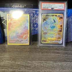 Pokemon Lugia VSTAR Secret Rare 211/195 Silver Tempest PSA 10 Full Art Holo - Image 5