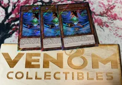 3x (M/NM) Blackwing - Gale the Whirlwind RA03-EN215 Platinum Rare 1st Ed. YuGiOh - Image 1