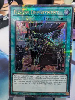 YuGiOh! Fusion Deployment RA02-EN065 Quarter Century Rare 1st Ed - Image 1
