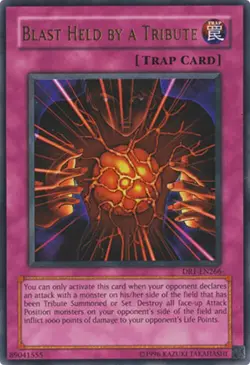 Blast Held by a Tribute-Ultra Rare - Unlimited - DR1-EN266 - Dark Revelation ... - Image 1