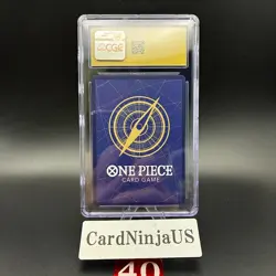 CGC PRISTINE 10 MONKEY D. LUFFY #P-075 SAIKYO JUMP PROMO 2024 ONE PIECE JPN 40 - Image 2