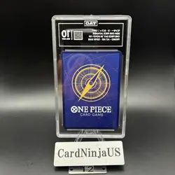 TAG 10 GEM MINT Luffy SR OP07-109 Japanese One Piece Promo Card ONE PIECE DAY'24 - Image 2