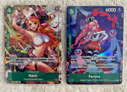 Nami Alt Art OP14-031 SR One Piece The Azure Sea's Seven ENGLISH PERONA ALT 2X - Image 1