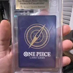 2025 One Piece Carrying On His Will Portgas D Ace Wanted Alt Art OP13-119 BGS 10 - Image 3