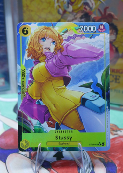 One Piece TCG ST29-006 Stussy Alt Art English Egghead - Image 1