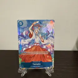 One Piece TCG OP13 OP13-054 Yamato Alt-Art Blue SR English NM/M - Image 1