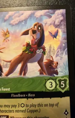 Copper - Champion Of The Forest 84/204 Rare Winterspell Disney Lorcana TCG - Image 3
