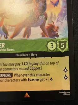 Copper - Champion Of The Forest 84/204 Rare Winterspell Disney Lorcana TCG - Image 5