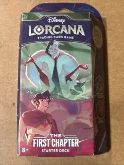Disney LORCANA The First Chapter Starter Deck Emerald and Ruby SEALED New TCG 4050368981707 - Image 1