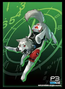Persona 3 Reload Koromaru Bushiroad STANDARD Card Sleeves 75 Weiss Schwarz - Image 1