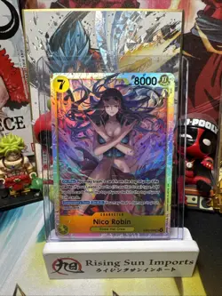 Nico Robin Heroins Edition EB03-055 SR Foil English One Piece TCG Card - Image 1