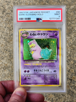 Dark Slowbro #80 PSA 9 - Rocket Gang - Japanese Pokemon Card - US Seller - Image 2