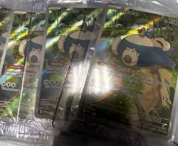 Pokemon TCG Snorlax 051 SV Scarlet & Violet 151 Promo Card Lot SEALED (10) Rare - Image 2