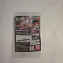 One Piece Monkey.D.Luffy US College Basketball Promo Card *SEALED* - Image 2