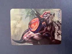 beasts of the mesozoic zuniceratops 1/18 replacement card only - Image 1