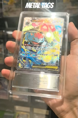 Pokemon Cards JPN.Metal Tags Mega Venusaur EX 076/063 SR PCG 10 (SAME AS PSA 10) - Image 2