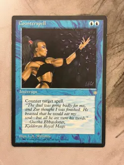 Counterspell - LP - Magic the Gathering Ice Age - Image 1