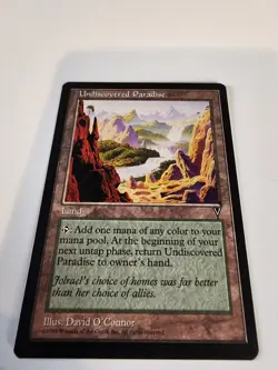 MTG NM Undiscovered Paradise Visions Pack Fresh. Magic The Gathering - Image 3