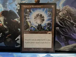 Sphere of Resistance MtG Exodus Rare LP - Image 1