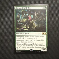 Hungering Hydra #189 2019 Core Set 2019 M19 Magic MTG - Image 1