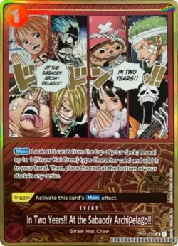 In Two Years!! At the Sabaody Archipelago!! (One Piece Japanese Version 2nd A... - Image 1