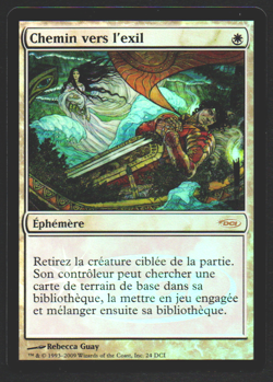mtg magic path to exile gateway GW promo FOIL FRENCH vf fr chemin vers l'exil - Image 1